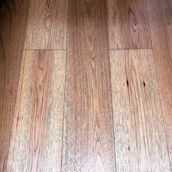 Golden Choice Engineered Hickory Wire Brushed 7-1/2" x 3/4" - Burley Golden Choice Engineered Hickory Wire Brushed 7-1/2" x 3/4" - Burley